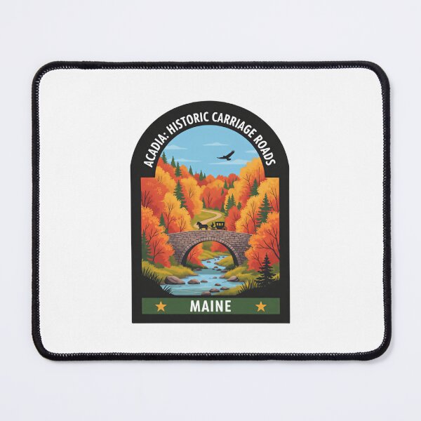 Item preview, Acadia National Park Morning Cliffside Passage designed and sold by Simsimah26Parks.