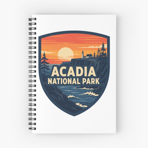 Item preview, Acadia National Park Coastal Forest Ridgeway designed and sold by Simsimah26Parks.