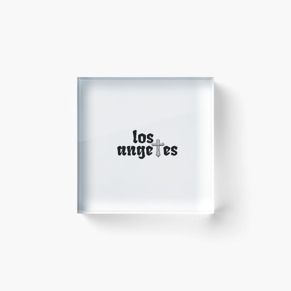 Item preview,  “Los Angeles” Typography with Cross designed and sold by Sierata.