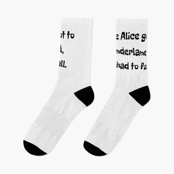 Item preview, Before Alice got to Wonderland, she had to fall. designed and sold by BlissThreads.