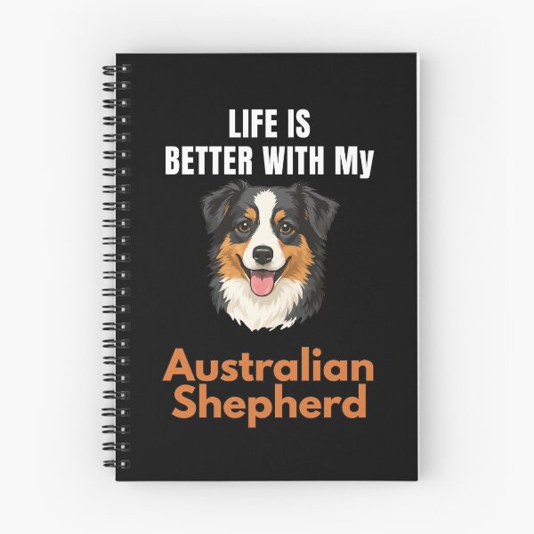 Item preview, Life Is Better With My Australian Shepherd – Cute Dog Mom & Dog Dad Gift designed and sold by YAKOUT-STUDIO.