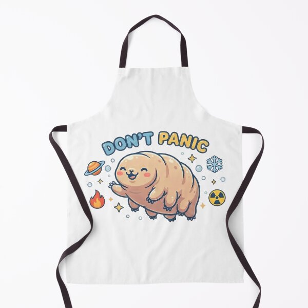 Item preview, Don’t Panic Tardigrade – Cute Space Survivor Science Design designed and sold by Fluidic-Space.