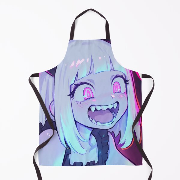 Item preview, Fanged Demon Girl Neon Hearts designed and sold by bubblegoth.