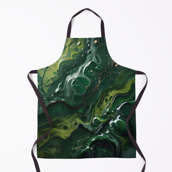 Item preview, Forest Green Fluid Abstraction designed and sold by VibeShift Studio.