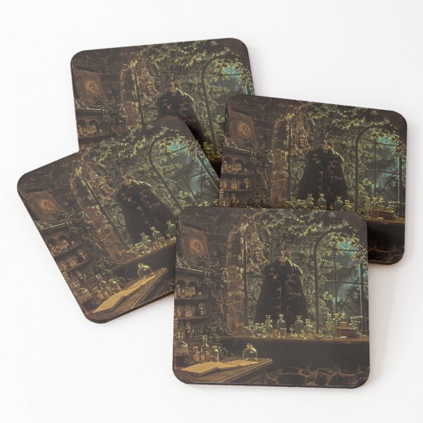 Item preview, Forgotten Alchemist – Dark Medieval Fantasy Study designed and sold by Moonvale Studio.