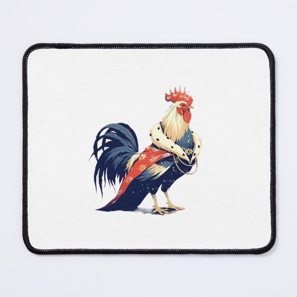 Item preview, Regal Rooster King Illustration designed and sold by Christian Weiss.
