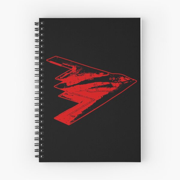 Artikelvorschau, Northrop Grumman B-2 Spirit – Rotes Design entworfen und verkauft von Plane Jane Design.