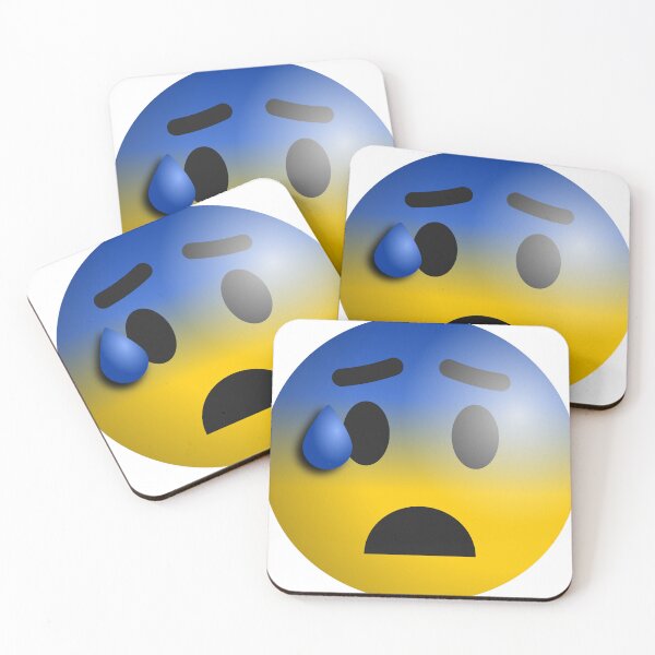Item preview, Scared Face Emoji designed and sold by My Little shop's shop.
