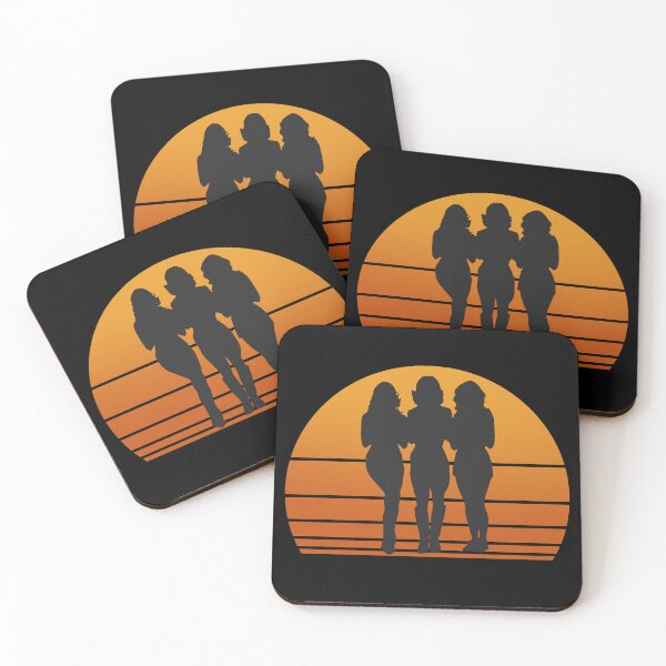 Item preview, Charlie’s Angels Vintage Sunset – 70s Retro Fandom Silhouette  designed and sold by LiunaticFringe.