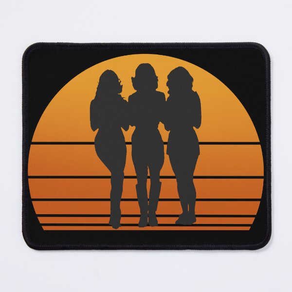 Item preview, Charlie’s Angels Vintage Sunset – 70s Retro Fandom Silhouette designed and sold by LiunaticFringe.