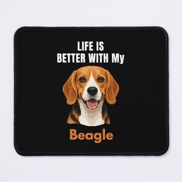 Item preview, Life Is Better With My Beagle – Cute Dog Mom & Dog Dad Gift designed and sold by YAKOUT-STUDIO.