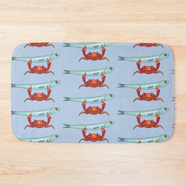Item preview, Crab Fish! designed and sold by OrangePostcards.