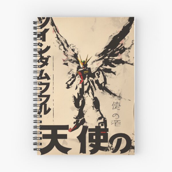 Artikelvorschau, Vintage Warned Wing Gundam Zero entworfen und verkauft von AnimeArsenalPrints.