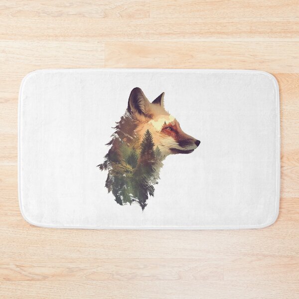 Item preview, Fox Forest Double Exposure Art designed and sold by Christian Weiss.
