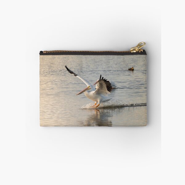 Item preview, Pelican Skimming Over Water designed and sold by Debra Martz.