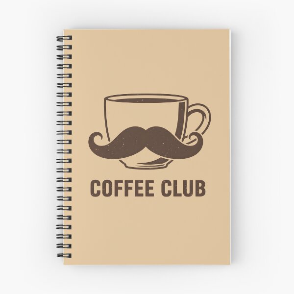 Item preview, Coffee Club Mustache - Funny Vintage Design designed and sold by WowDezign.