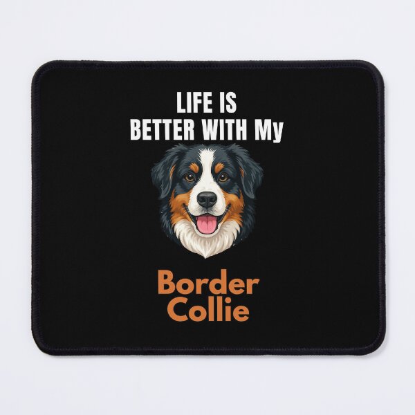 Item preview, Life Is Better With My Border Collie – Cute Dog Mom & Dog Dad Gift designed and sold by YAKOUT-STUDIO.