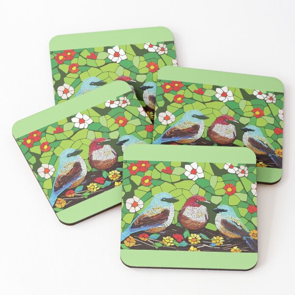 Item preview, Mosaic birds in the tree designed and sold by designmari.
