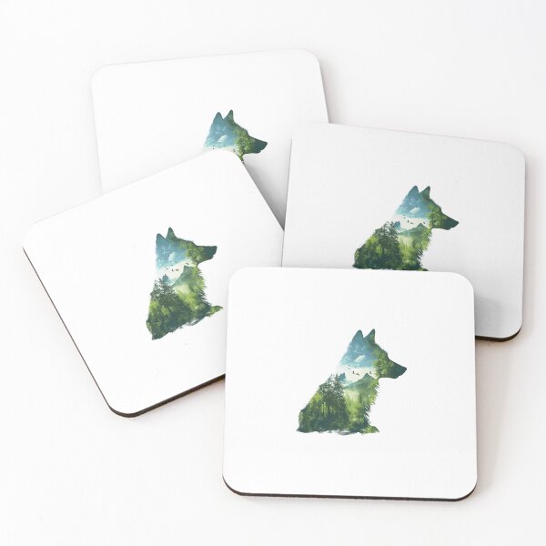 Item preview, Mystical Fox Forest Double Exposure designed and sold by Christian Weiss.
