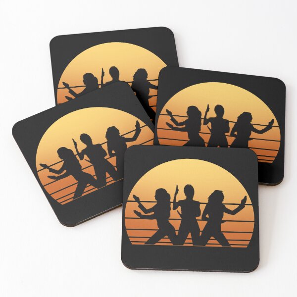 Item preview, Charlies Angels Vintage Sunset – 00s Retro Fandom Silhouette designed and sold by LiunaticFringe.