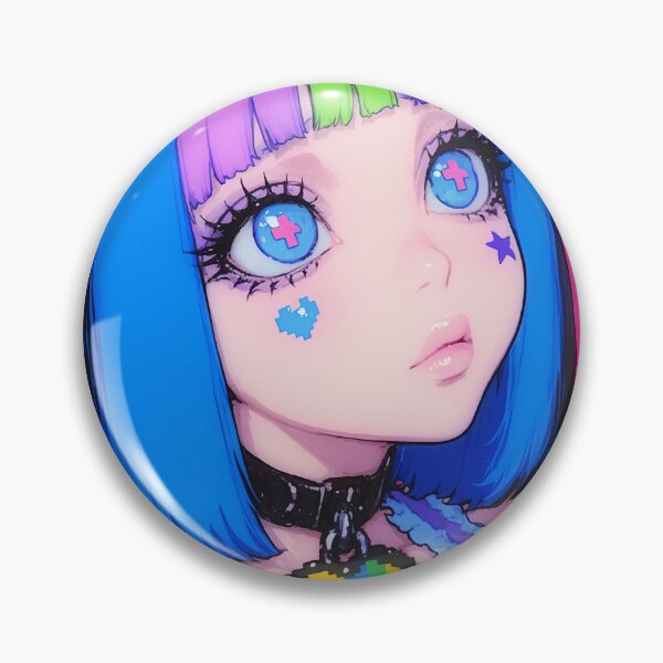 Item preview, Kawaii Y2K Gamer Girl Pixel Heart designed and sold by bubblegoth.