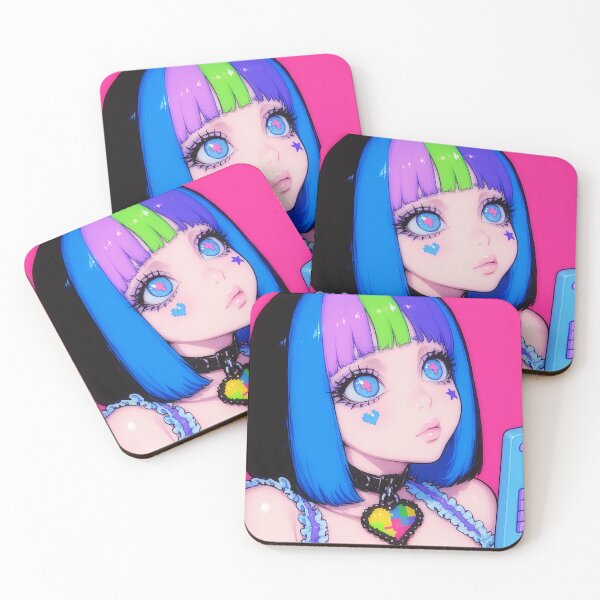 Item preview, Kawaii Y2K Gamer Girl Pixel Heart designed and sold by bubblegoth.