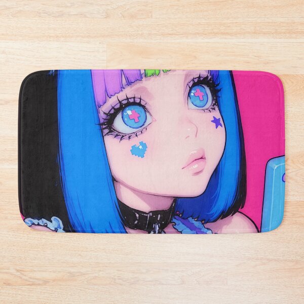 Item preview, Kawaii Y2K Gamer Girl Pixel Heart designed and sold by bubblegoth.