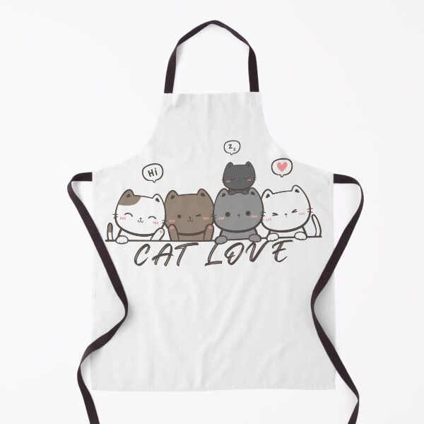 Item preview, Cat Love — Cute Kawaii Cats Design for Cat Lovers designed and sold by MidNightForge11.