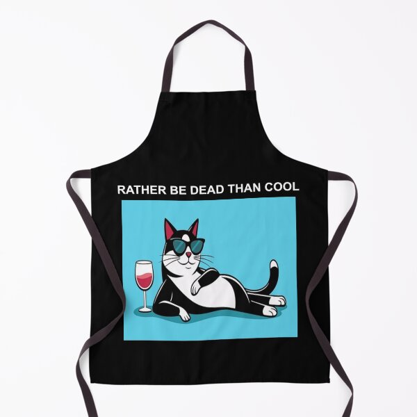 Item preview, Rather Be Dead Than Cool – Vintage Rock & Punk Aesthetic designed and sold by oceantospace.