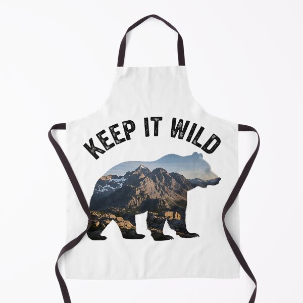 Item preview, Keep It Wild Grizzly Bear Mountain Double Exposure designed and sold by LSphere Art.