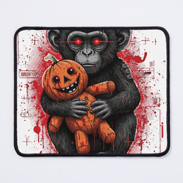 Item preview, Dark Primal Fury Print for Punch Monkey Fans | Primate Toy Art Design designed and sold by Rainstorm Trends (RST).