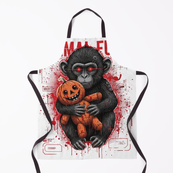 Item preview, Dark Primal Fury Print for Punch Monkey Fans | Primate Toy Art Design designed and sold by Rainstorm Trends (RST).