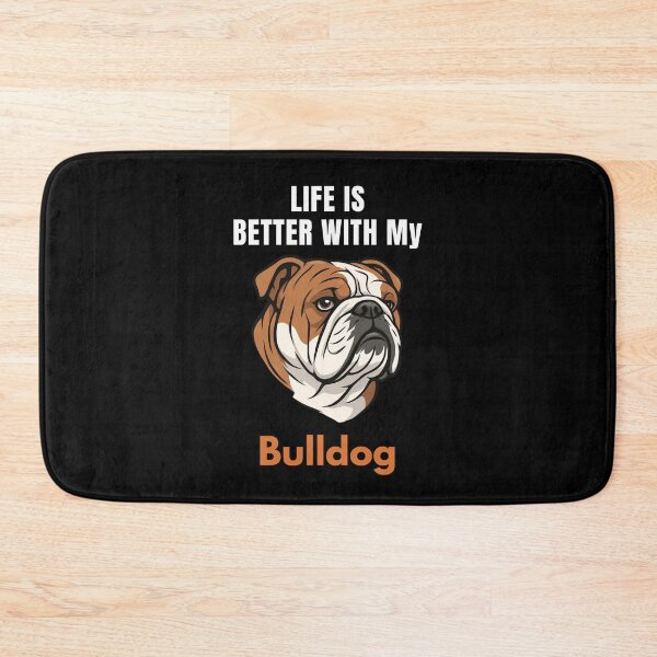 Item preview, Life Is Better With My Bulldog – Cute Dog Mom & Dog Dad Gift designed and sold by YAKOUT-STUDIO.
