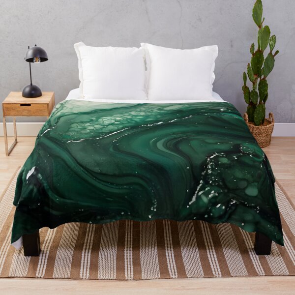 Item preview, Emerald Shadow Organic Flow designed and sold by VibeShift Studio.