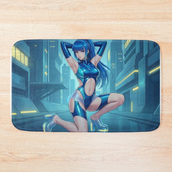 Item preview, Neon Cyberpunk Fashion Anime Girl designed and sold by stereonut.