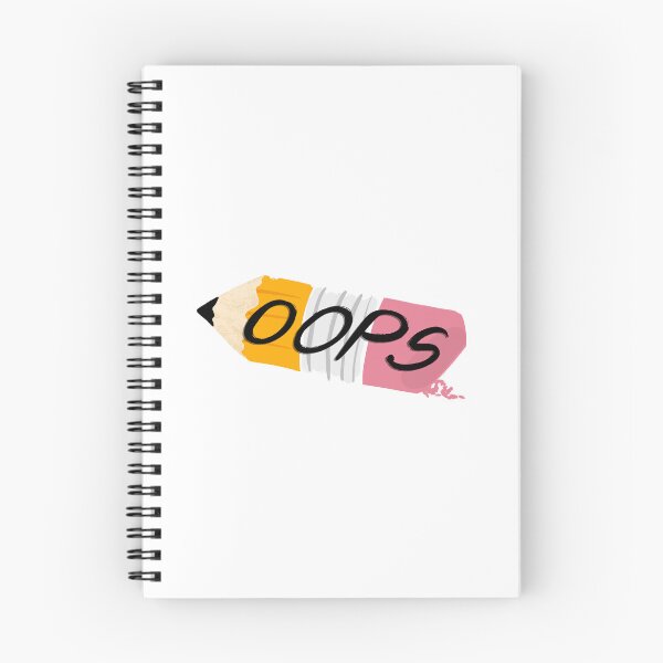 Item preview, Oops...Mistakes Were Made! Cute Pencil and Eraser designed and sold by DesignChaser.