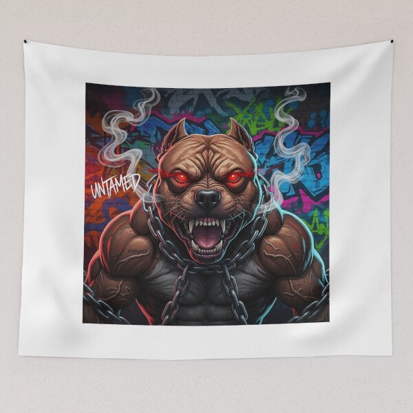 Item preview, Street Canine Fury designed and sold by PetJoyPrintsCO.