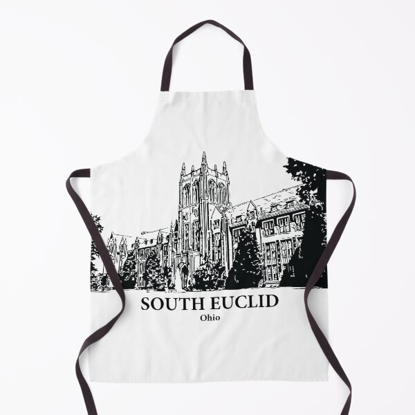 Item preview, South Euclid OH - Ink Cityscape Illustration designed and sold by Lakeric Cityscapes.