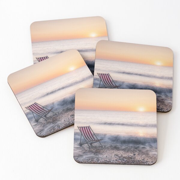 Item preview, Sunrise Seat on Caister Beach designed and sold by dp-images.