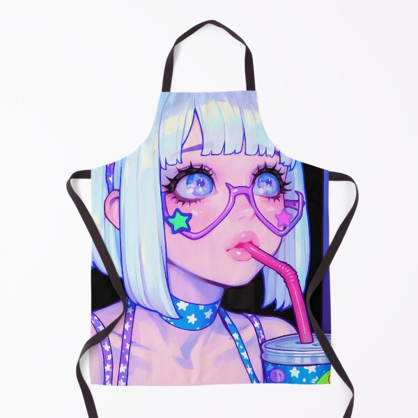 Artikelvorschau, Webcore Anime-Mädchen mit Sternenbrille entworfen und verkauft von bubblegoth.