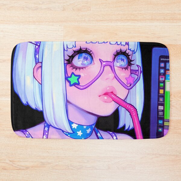 Aperçu de l'œuvre Lunettes étoiles pour fille d'anime webcore créée et vendue par bubblegoth.