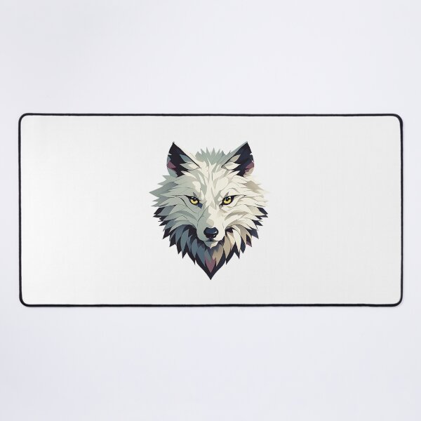 Item preview, Intense Symmetrical Wolf Portrait Design designed and sold by Christian Weiss.