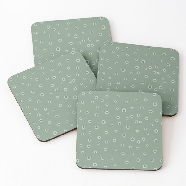 Item preview, Minimalist Hand-Painted Dot Pattern designed and sold by phatlizzardart.
