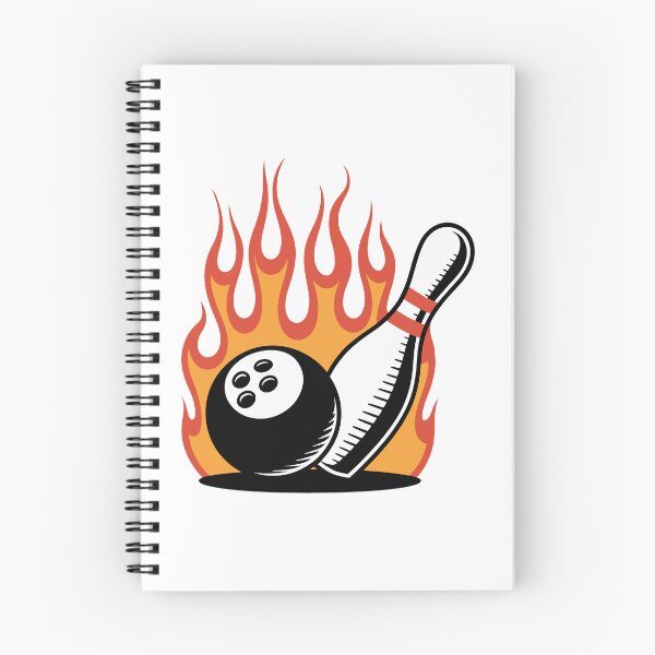 Item preview, Bowling Ball and Pin on Fire designed and sold by jkrphoto.