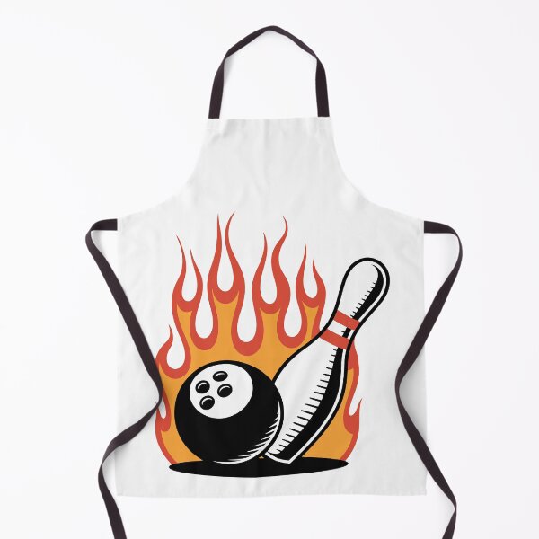 Item preview, Bowling Ball and Pin on Fire designed and sold by jkrphoto.