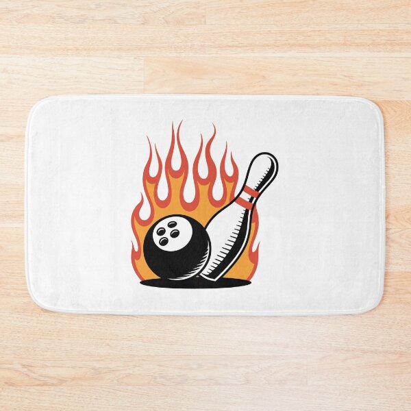 Item preview, Bowling Ball and Pin on Fire designed and sold by jkrphoto.