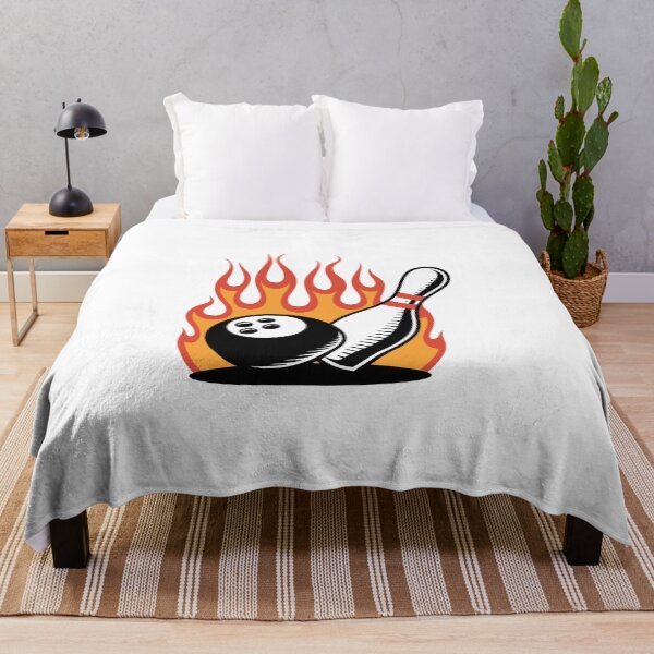 Item preview, Bowling Ball and Pin on Fire designed and sold by jkrphoto.