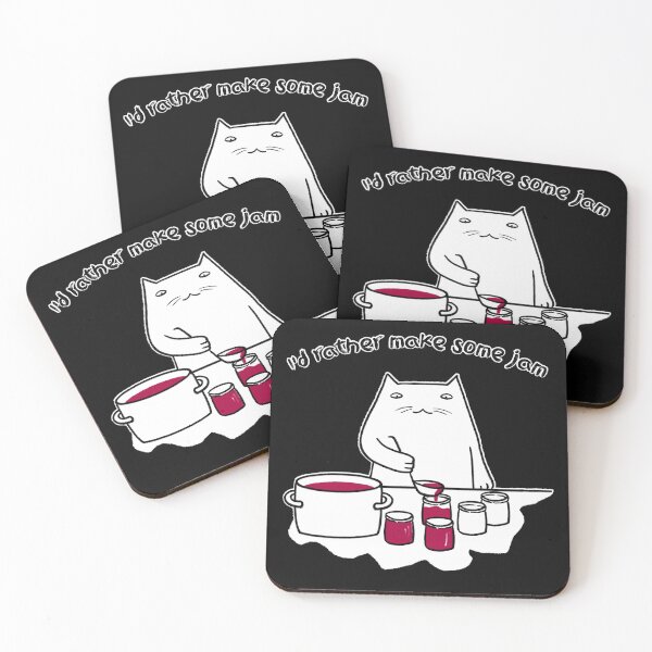 Item preview, Jam making cat designed and sold by eri-morie.