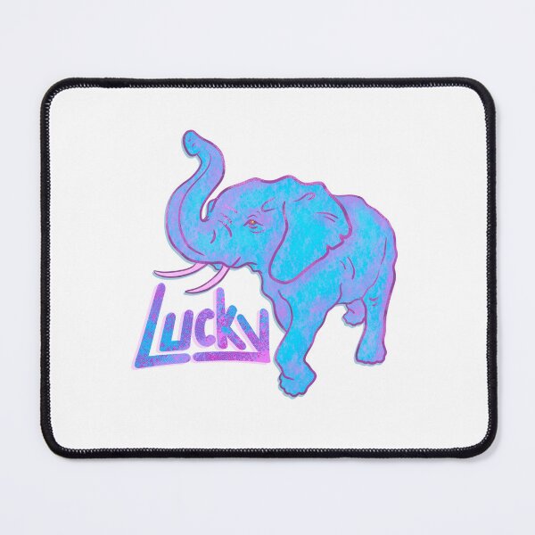 Item preview, Lucky Blue Elephant designed and sold by DesignChaser.