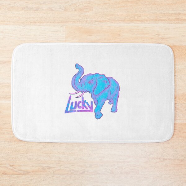 Item preview, Lucky Blue Elephant  designed and sold by DesignChaser.